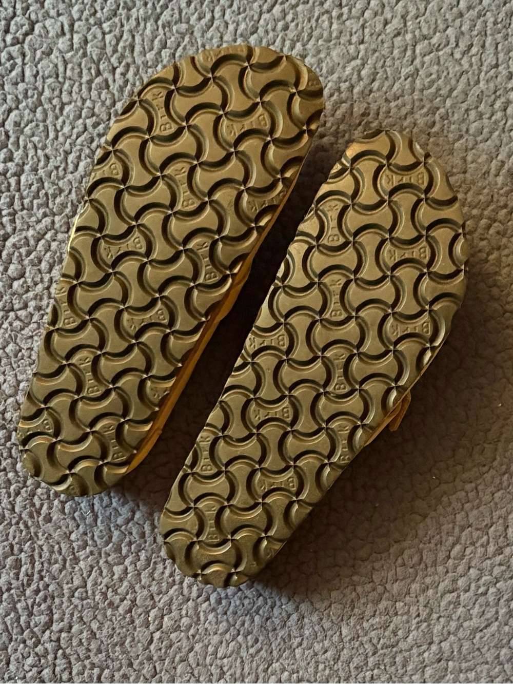 Birkenstock Tan Leather Mule with Buckle - Picture 6 of 6